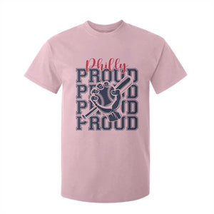 Baseball Lover T Shirt For Kid Philly Baseball Spirit Proud Fan Sport Humor Gift TS12 Light Pink Print Your Wear