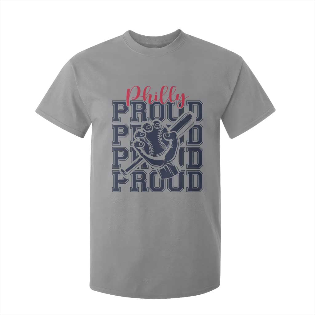 Baseball Lover T Shirt For Kid Philly Baseball Spirit Proud Fan Sport Humor Gift TS12 Sport Gray Print Your Wear