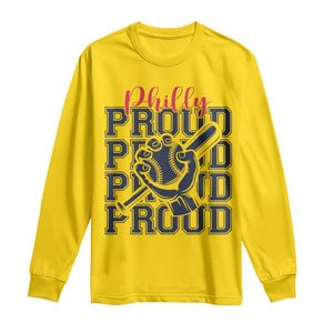 Baseball Lover Long Sleeve Shirt Philly Baseball Spirit Proud Fan Sport Humor Gift TS12 Daisy Print Your Wear