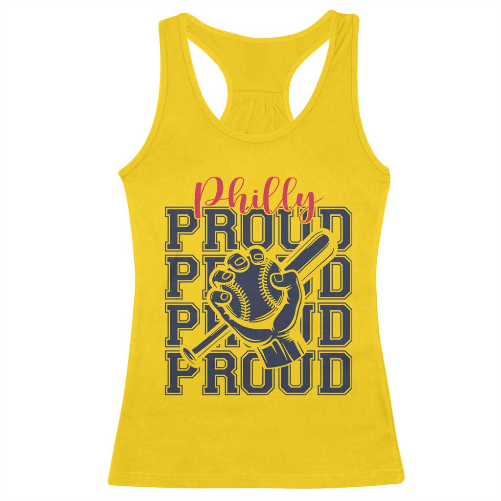 Baseball Lover Racerback Tank Top Philly Baseball Spirit Proud Fan Sport Humor Gift TS12 Daisy Print Your Wear