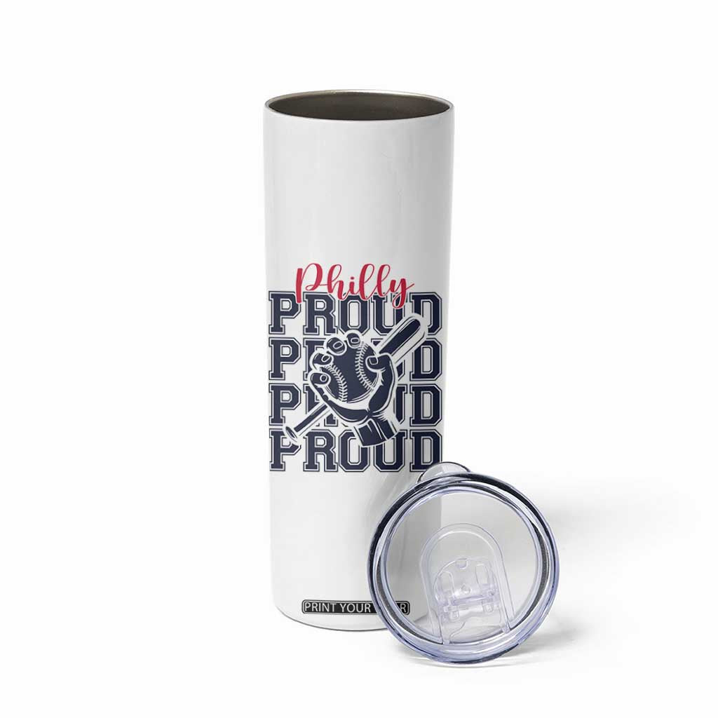 Baseball Lover Skinny Tumbler Philly Baseball Spirit Proud Fan Sport Humor Gift TS12 Print Your Wear