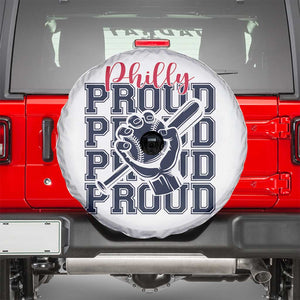 Baseball Lover Spare Tire Cover Philly Baseball Spirit Proud Fan Sport Humor Gift TS12 White Print Your Wear