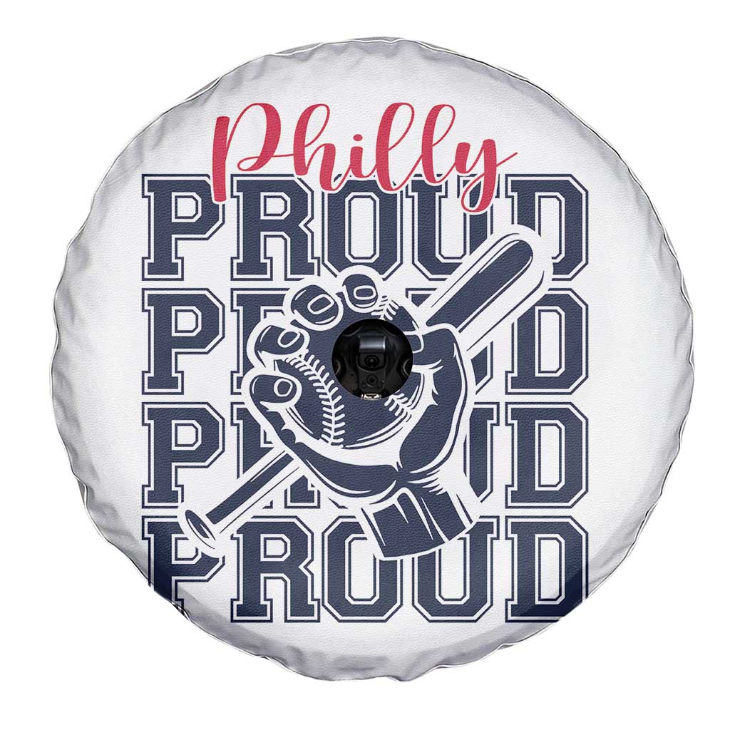 Baseball Lover Spare Tire Cover Philly Baseball Spirit Proud Fan Sport Humor Gift TS12 Print Your Wear