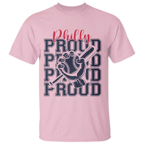 Baseball Lover T Shirt Philly Baseball Spirit Proud Fan Sport Humor Gift TS12 Light Pink Print Your Wear