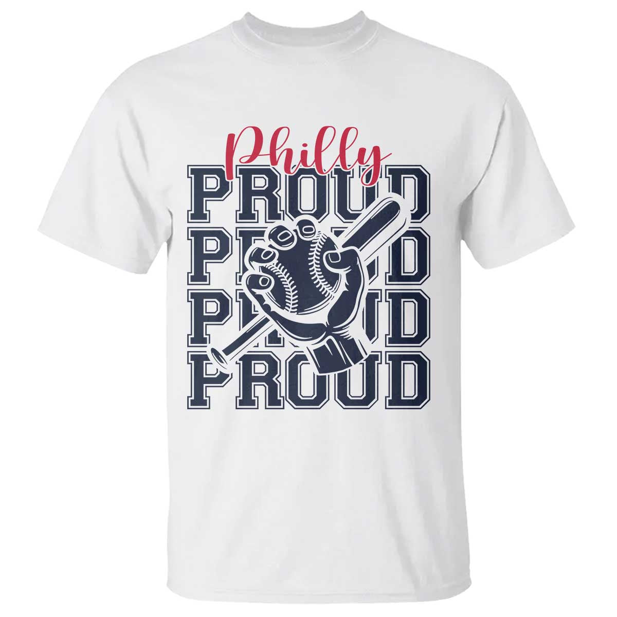 Baseball Lover T Shirt Philly Baseball Spirit Proud Fan Sport Humor Gift TS12 White Print Your Wear