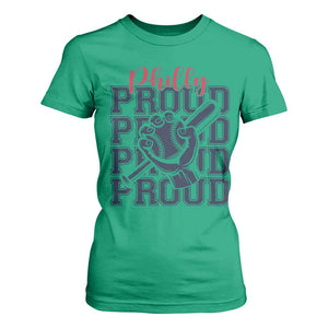 Baseball Lover T Shirt For Women Philly Baseball Spirit Proud Fan Sport Humor Gift TS12 Irish Green Print Your Wear