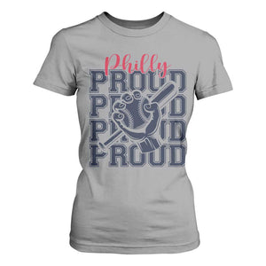 Baseball Lover T Shirt For Women Philly Baseball Spirit Proud Fan Sport Humor Gift TS12 Sport Gray Print Your Wear
