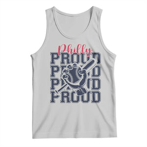 Baseball Lover Tank Top Philly Baseball Spirit Proud Fan Sport Humor Gift TS12 Ash Print Your Wear