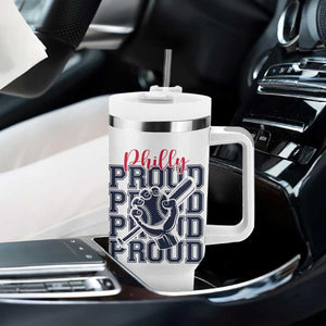 Baseball Lover Tumbler With Handle Philly Baseball Spirit Proud Fan Sport Humor Gift TS12 Print Your Wear