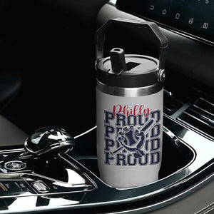 Baseball Lover Flip Straw Tumbler Philly Baseball Spirit Proud Fan Sport Humor Gift TS12 Print Your Wear