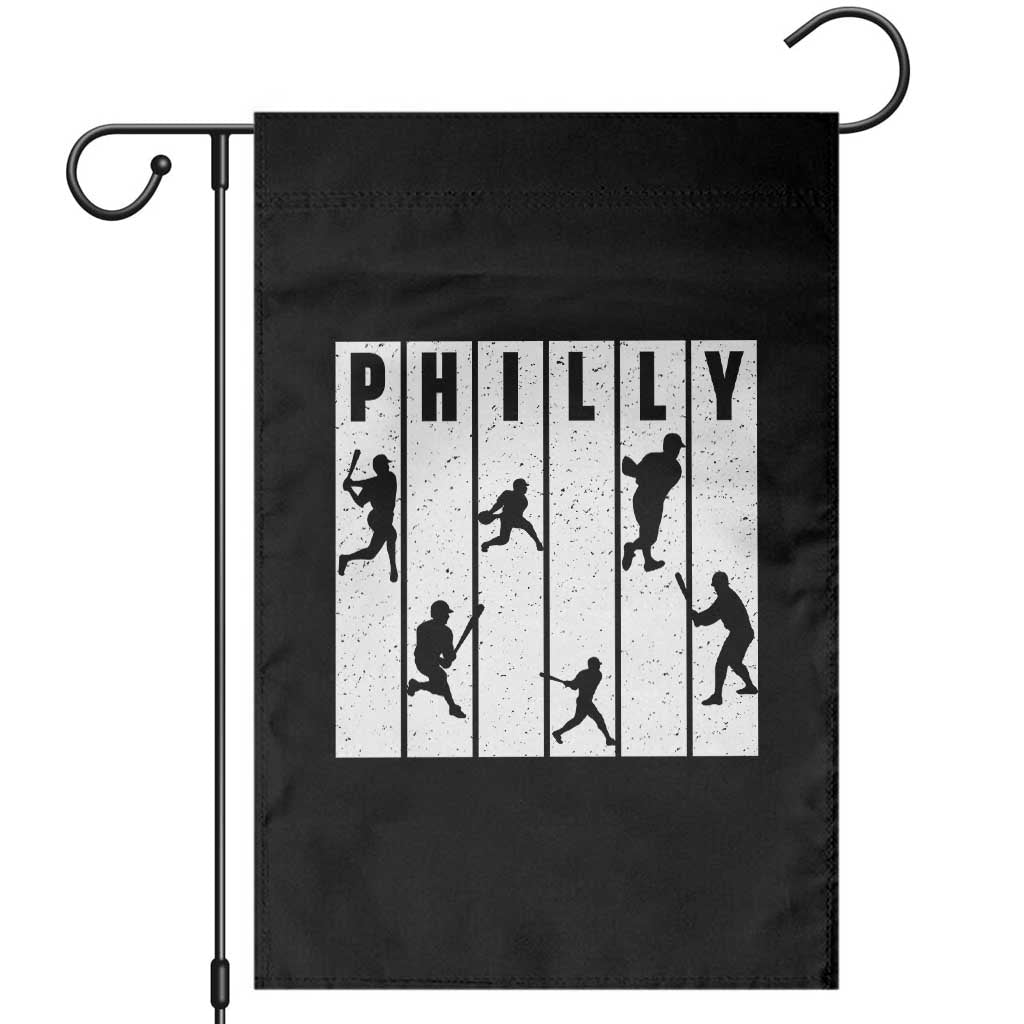 Baseball Lover Garden Flag Philly Retro Spirit Proud Fan Sport Lover Gift TS12 Black Print Your Wear
