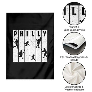 Baseball Lover Garden Flag Philly Retro Spirit Proud Fan Sport Lover Gift TS12 Print Your Wear