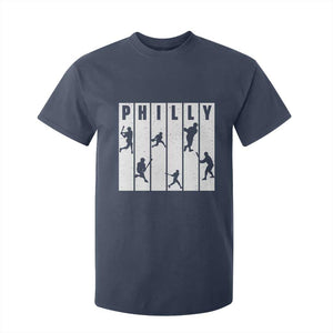 Baseball Lover T Shirt For Kid Philly Retro Spirit Proud Fan Sport Lover Gift TS12 Navy Print Your Wear
