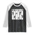 Baseball Lover Raglan Shirt Philly Retro Spirit Proud Fan Sport Lover Gift TS12 Black White Print Your Wear