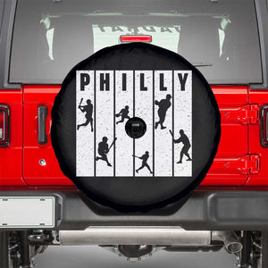 Baseball Lover Spare Tire Cover Philly Retro Spirit Proud Fan Sport Lover Gift TS12 Black Print Your Wear