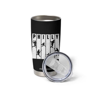 Baseball Lover Tumbler Cup Philly Retro Spirit Proud Fan Sport Lover Gift TS12 Print Your Wear