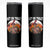 Funny Halloween Baseball Skinny Tumbler Hit Or Treat Skeleton Player TS12 Black Print Your Wear