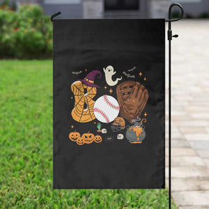Halloween Baseball Garden Flag Funny Boo Player Gift For Catcher TS12 Print Your Wear
