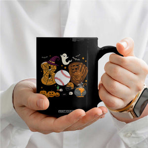 Halloween Baseball Coffee Mug Funny Boo Player Gift For Catcher TS12 Print Your Wear