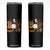 Halloween Baseball Skinny Tumbler Funny Boo Player Gift For Catcher TS12 Black Print Your Wear