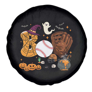 Halloween Baseball Spare Tire Cover Funny Boo Player Gift For Catcher TS12 Print Your Wear
