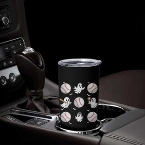 Halloween Baseball Tumbler Cup Cute Ghost Playing Ball Gift TS12 Print Your Wear