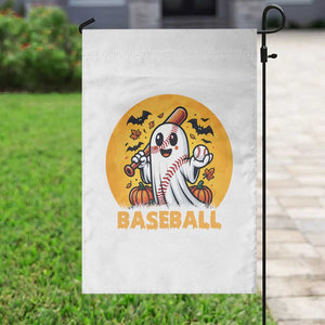 Funny Halloween Baseball Garden Flag Cute Boo Playing Ball Gift TS12 Print Your Wear