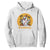 Funny Halloween Baseball Hoodie Cute Boo Playing Ball Gift TS12 White Print Your Wear