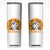 Funny Halloween Baseball Skinny Tumbler Cute Boo Playing Ball Gift TS12 White Print Your Wear