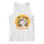 Funny Halloween Baseball Tank Top Cute Boo Playing Ball Gift TS12 White Print Your Wear