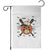 Creepy Jack O Lantern Baseball Garden Flag Halloween Gift TS12 White Print Your Wear