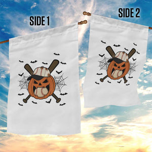 Creepy Jack O Lantern Baseball Garden Flag Halloween Gift TS12 Print Your Wear