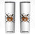 Creepy Jack O Lantern Baseball Skinny Tumbler Halloween Gift TS12 White Print Your Wear