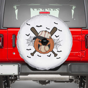 Creepy Jack O Lantern Baseball Spare Tire Cover Halloween Gift TS12 White Print Your Wear