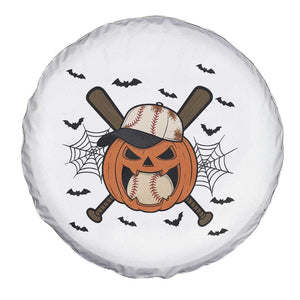 Creepy Jack O Lantern Baseball Spare Tire Cover Halloween Gift TS12 Print Your Wear