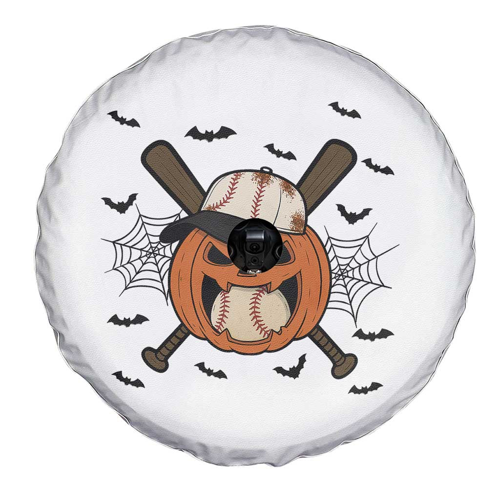 Creepy Jack O Lantern Baseball Spare Tire Cover Halloween Gift TS12 Print Your Wear