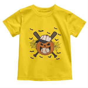 Creepy Jack O Lantern Baseball Toddler T Shirt Halloween Gift TS12 Daisy Print Your Wear