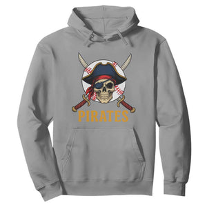 Pirates Baseball Hoodie Skeleton Sport Lover Gift TS12 Sport Gray Print Your Wear
