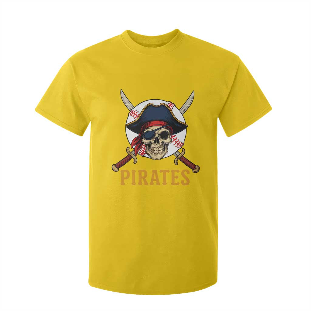 Pirates Baseball T Shirt For Kid Skeleton Sport Lover Gift TS12 Daisy Print Your Wear