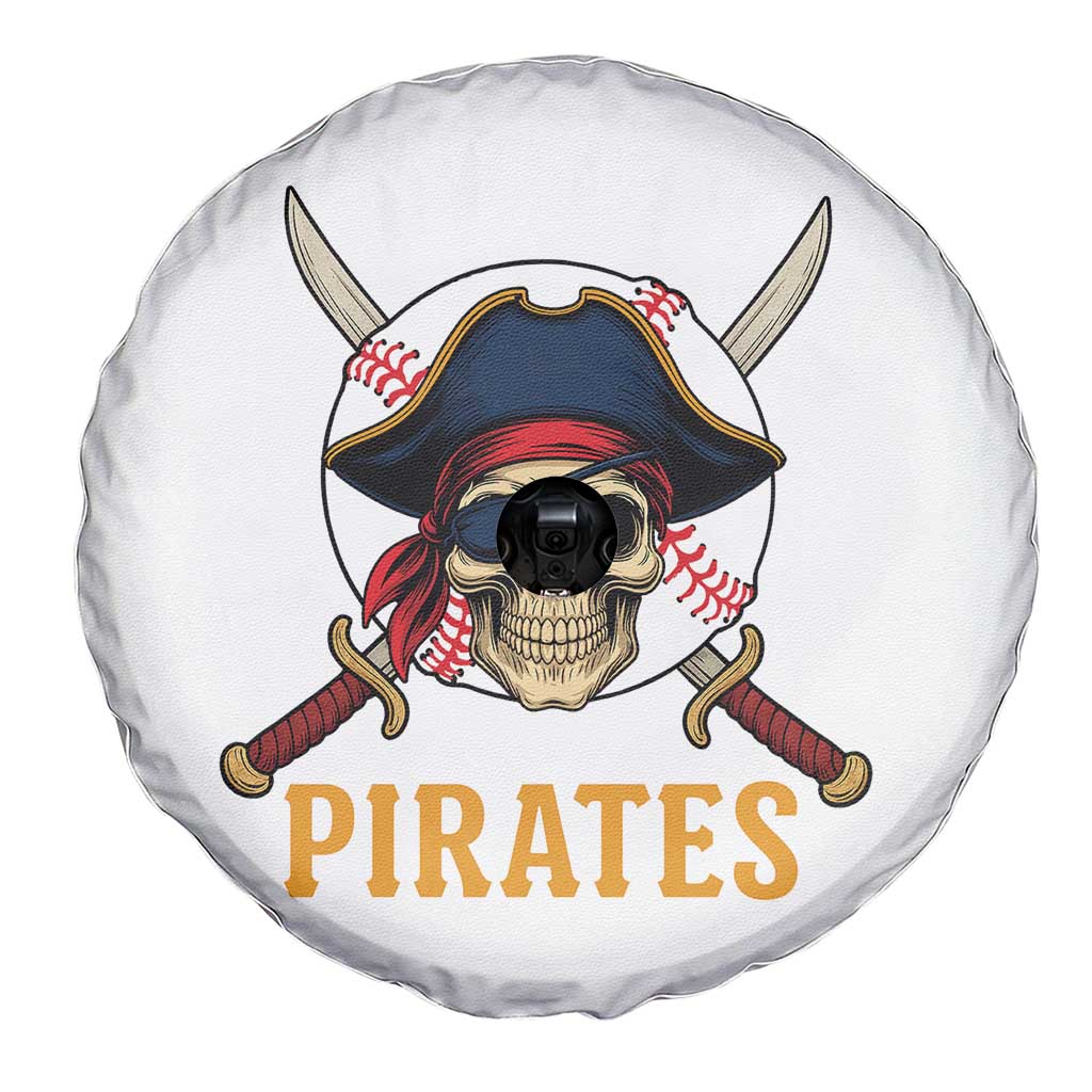 Pirates Baseball Spare Tire Cover Skeleton Sport Lover Gift TS12 Print Your Wear