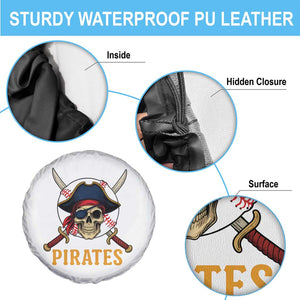 Pirates Baseball Spare Tire Cover Skeleton Sport Lover Gift TS12 Print Your Wear