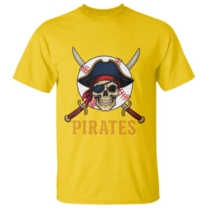 Pirates Baseball T Shirt Skeleton Sport Lover Gift TS12 Daisy Print Your Wear