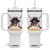 Pirates Baseball Tumbler With Handle Skeleton Sport Lover Gift TS12 One Size: 40 oz White Print Your Wear