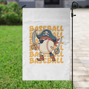 Funny Pirate Baseball Garden Flag Sport Lover Gift TS12 Print Your Wear