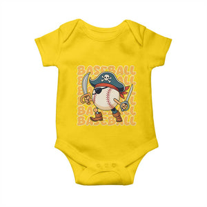 Funny Pirate Baseball Baby Onesie Sport Lover Gift TS12 Daisy Print Your Wear