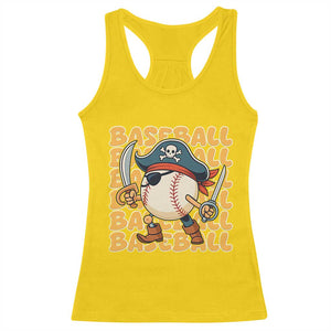 Funny Pirate Baseball Racerback Tank Top Sport Lover Gift TS12 Daisy Print Your Wear