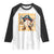 Funny Pirate Baseball Raglan Shirt Sport Lover Gift TS12 White Black Print Your Wear