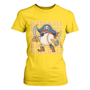 Funny Pirate Baseball T Shirt For Women Sport Lover Gift TS12 Daisy Print Your Wear