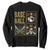 Funny Pirate Skeleton Baseball Sweatshirt Sports Lover Gifts TS12 Black Print Your Wear