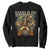 Halloween Baseball Sweatshirt Funny Wanna Play Dabbing Pirate Skeleton Catcher TS12 Black Print Your Wear